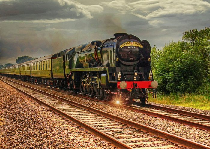 Retro Vintage Train Framed Print Train Steam Steam Machine Old Vintage Retro